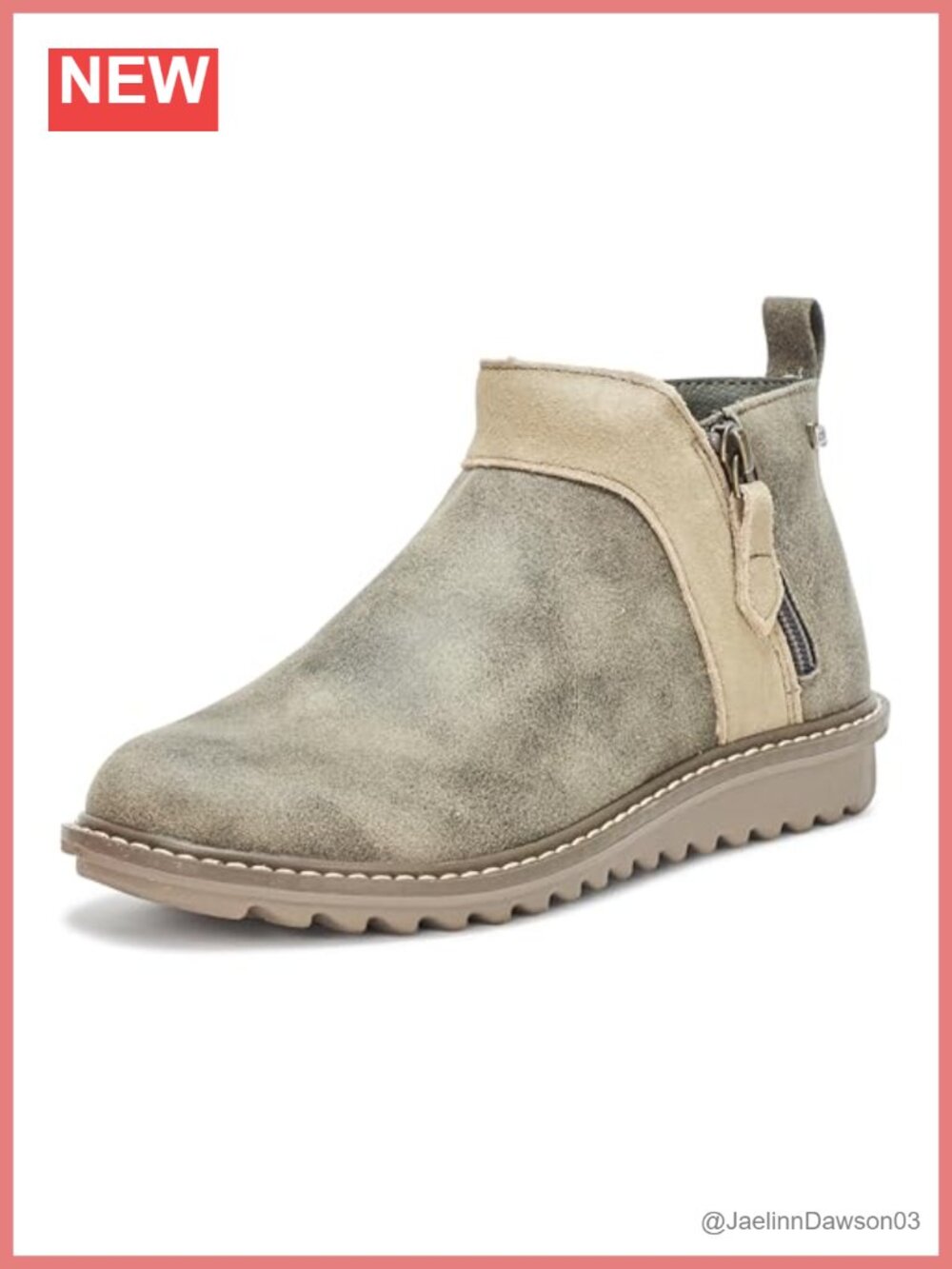 Arch Fit Mojave Indefinite Faux Leather Chukka Boot Ankle Casual